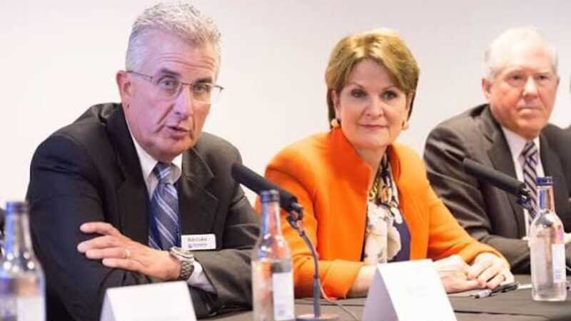 Marillyn Hewson and Igor Olenicoff