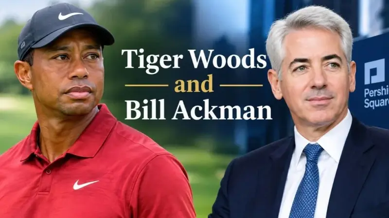 Bill Ackman and Tiger Woods connected through Nike's business history